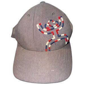 Boys Youth Size Gray Hooey Flexfit Hat